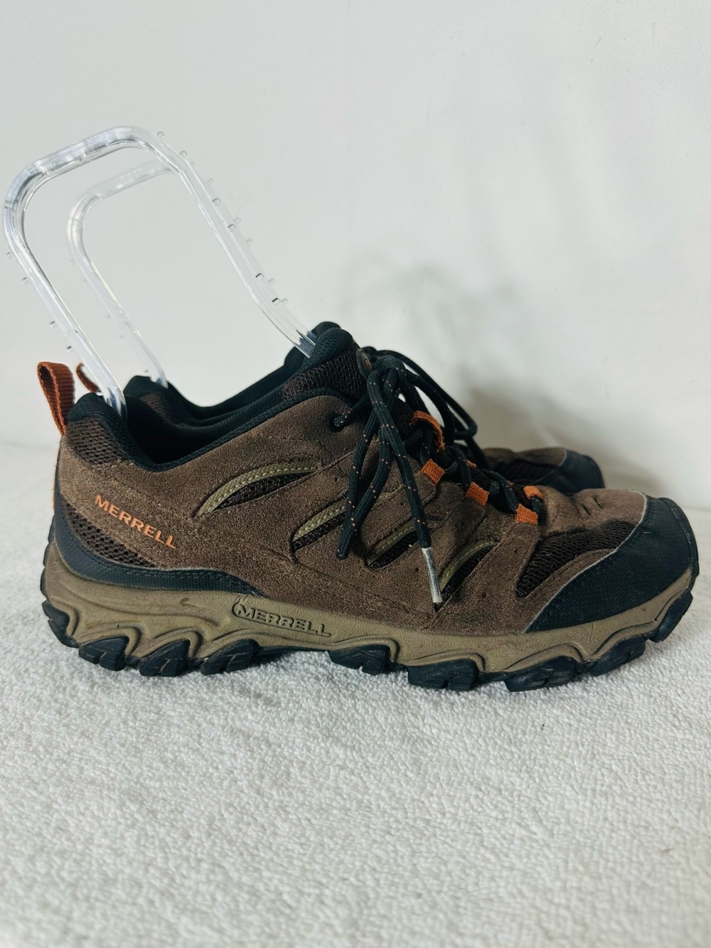 Merrell Moab 2 Vent Earth Hiking Shoes Brown Suede Mesh 8 Gorpcore Activewear